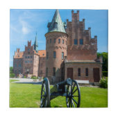 Cannon auf Schloss Egeskov Fliese (Vorderseite)