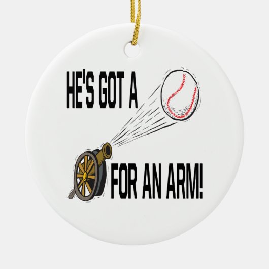 Cannon-Ball Keramikornament (Vorne)