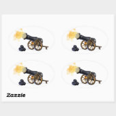Cannon Ball Stickers (Blatt)