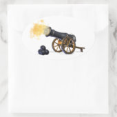Cannon Ball Stickers (Tasche)