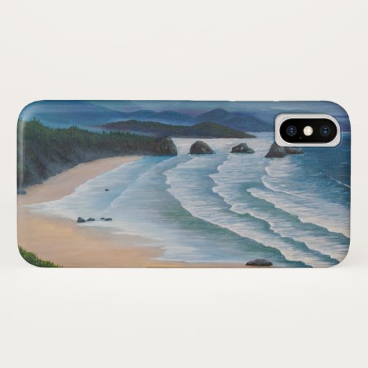 Cannon Beach Case-Mate iPhone Hülle (Rückseite (Horizontal))