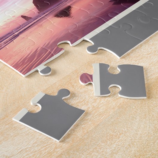 Cannon Beach Custom Family Foto Oregon Jigsaw Puz Puzzle (Seite)