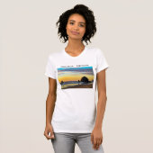 Cannon Beach - Haystack Rock bei Sonnenuntergang T T-Shirt (Vorne ganz)