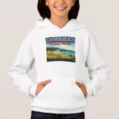 CANNON BEACH - HAYSTACK ROCK - OREGON USA HOODIE (Vorderseite)