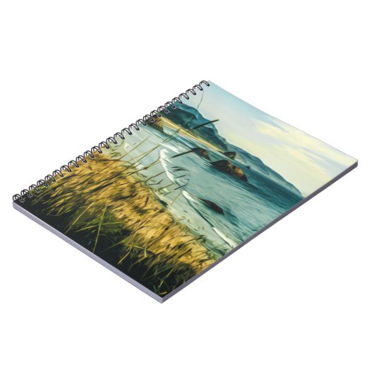 CANNON BEACH - HAYSTACK ROCK - OREGON USA NOTIZBLOCK (Linke Seite)