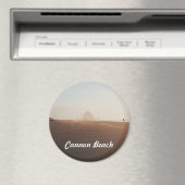 Cannon Beach in Golden Hour Magnet (In Situ (Geschirrspüler))