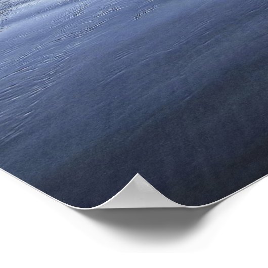 Cannon Beach Low Tide Oregon Pacific Ocean Poster (Ecke)