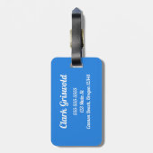 Cannon Beach Oregon Gepäckanhänger (Rückseite vertikal)