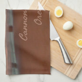 Cannon Beach Oregon Haystack Rock Geschirrtuch (Viertel Falte)