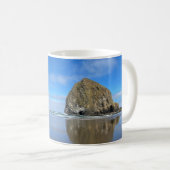 Cannon Beach Oregon Haystack Rock  Kaffeetasse (VorderseiteRechts)