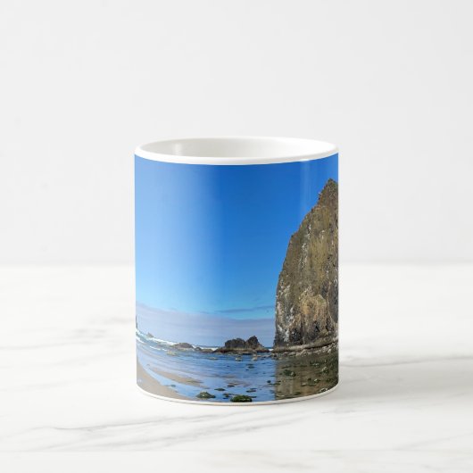 Cannon Beach Oregon Haystack Rock Kaffeetasse (Mittel)