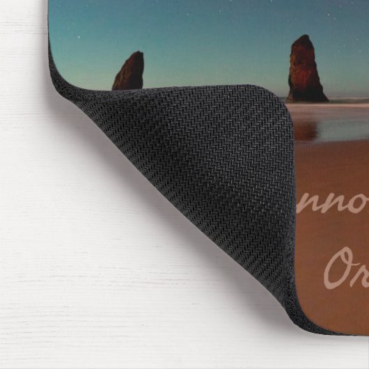 Cannon Beach Oregon Haystack Rock Mousepad (Ecke)