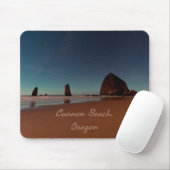 Cannon Beach Oregon Haystack Rock Mousepad (Mit Mouse)