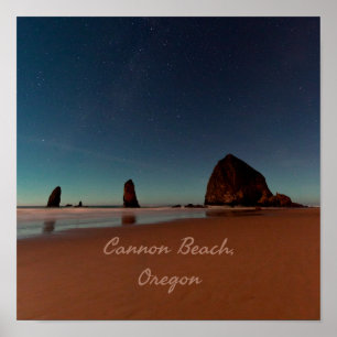 Cannon Beach Oregon Haystack Rock Poster
