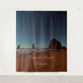 Cannon Beach Oregon Haystack Rock Wandteppich (Vorderseite)