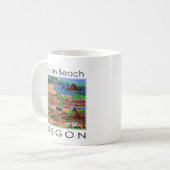 Cannon Beach ~ Oregon Kaffeetasse (Vorderseite Links)