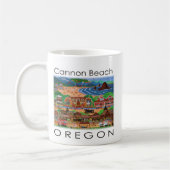 Cannon Beach ~ Oregon Kaffeetasse (Links)