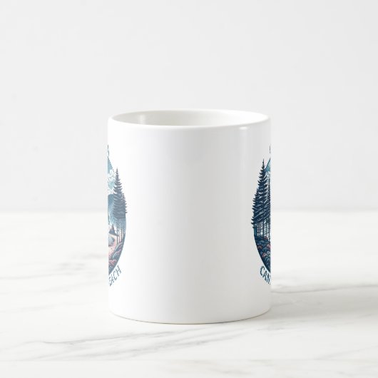 Cannon Beach Oregon Kaffeetasse (Mittel)