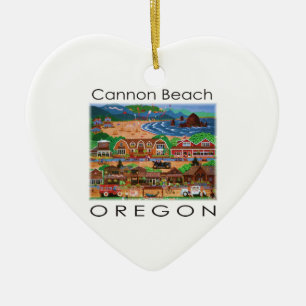 Cannon Beach ~ Oregon Keramikornament