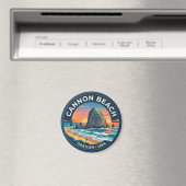 Cannon Beach Oregon Magnet (In Situ (Geschirrspüler))