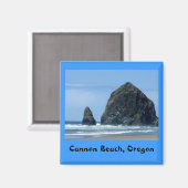 Cannon Beach, Oregon Magnet (Vorderseite/Rückseite)