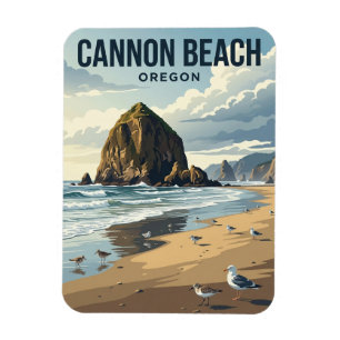 Cannon Beach Oregon Magnet
