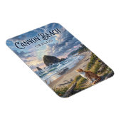 Cannon Beach Oregon Magnet (Rechte Seite)