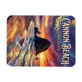 Cannon Beach Oregon Magnet (Horizontal)