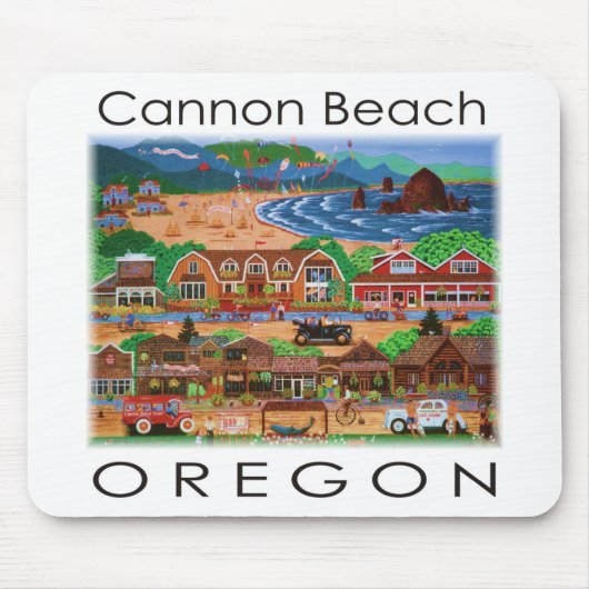 Cannon Beach ~ Oregon Mousepad (Vorne)