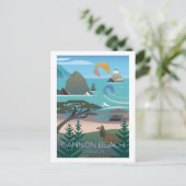 Cannon Beach, Oregon Postcard Postkarte (Stehend Vorderseite)