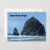 Cannon Beach, Oregon Postkarte (Vorne/Hinten)