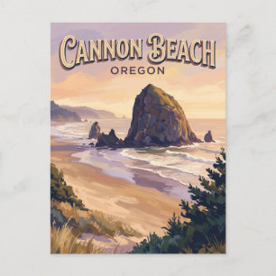 Cannon Beach Oregon Postkarte