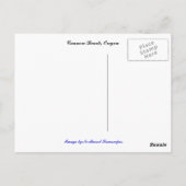 Cannon Beach, Oregon Postkarte (Rückseite)