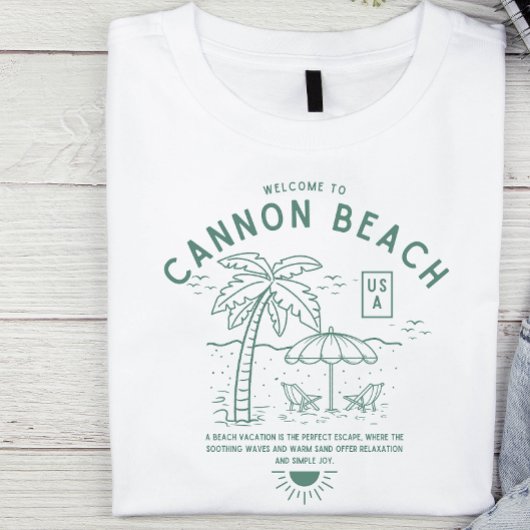 Cannon Beach Oregon Vintag T-Shirt
