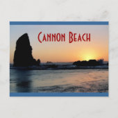 Cannon Beach Postcard Postkarte (Vorderseite)