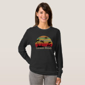 Cannon Beach Skyline Oregon Haystack Rock Souvenir T-Shirt (Vorne ganz)