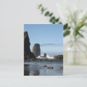 Cannon Beach und Haystack Rock Packpapier Postkarte (Stehend Vorderseite)