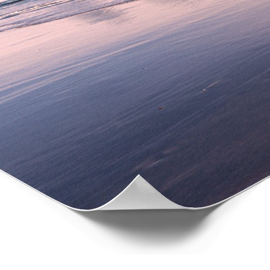 Cannon Beach und Haystack Rock Sunset Fotografie Poster (Ecke)