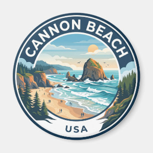 Cannon Beach USA Magnet