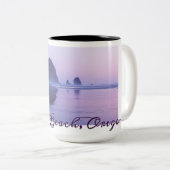 Cannon Beach Zweifarbige Tasse (VorderseiteRechts)