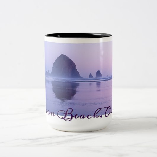 Cannon Beach Zweifarbige Tasse (Mittel)