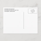 Cannon bei Sunset, Gettysburg NMP Postkarte (Rückseite)