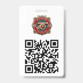 Cannon Con Abzeichen Ausweis (Rückseite)