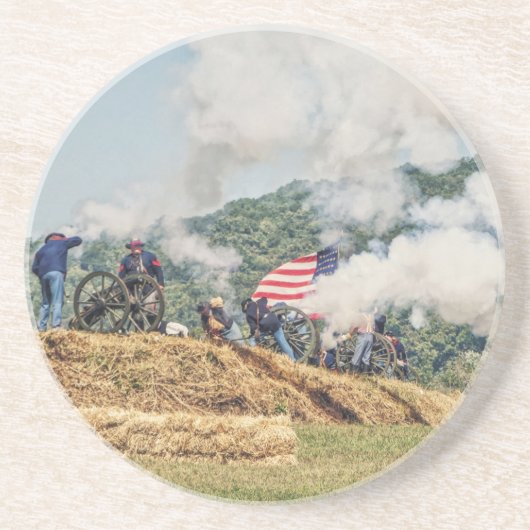 Cannon Fire Getränkeuntersetzer (Vorne)