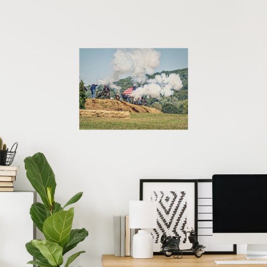 Cannon Fire Poster (Heimbüro)