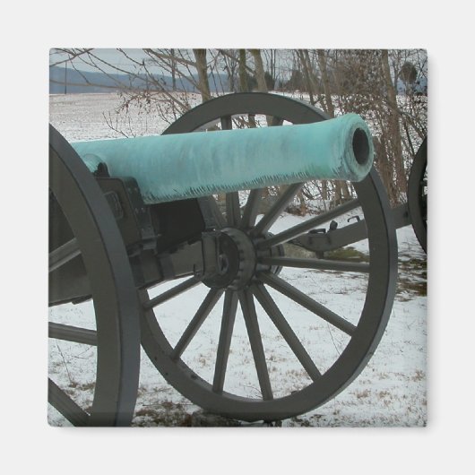 Cannon in Antietam Magnet (Vorne)
