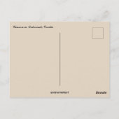 Cannon in Dubrovnik Croatia Postkarte (Rückseite)