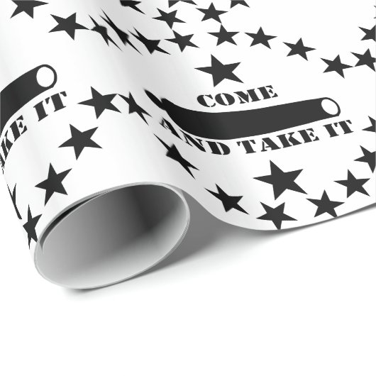 Cannon kommt und nimmt es den zweiten Änderungsant Geschenkpapier (Rolleneckpunkt)