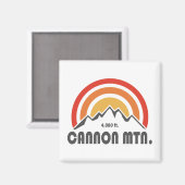 Cannon Mountain New Hampshire Magnet (Vorderseite/Rückseite)