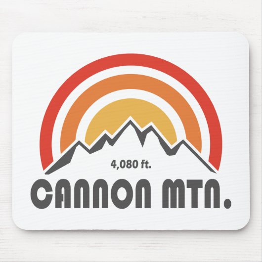 Cannon Mountain New Hampshire Mousepad (Vorne)